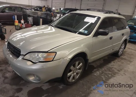 2006 Subaru Outback 2.5I из США, поврежденный, VIN 4S4BP61C367313460